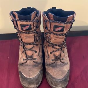 Men’s Red Wing steel-toe work boots size 8.5